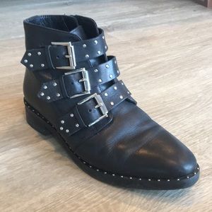 ASOS buckle boots